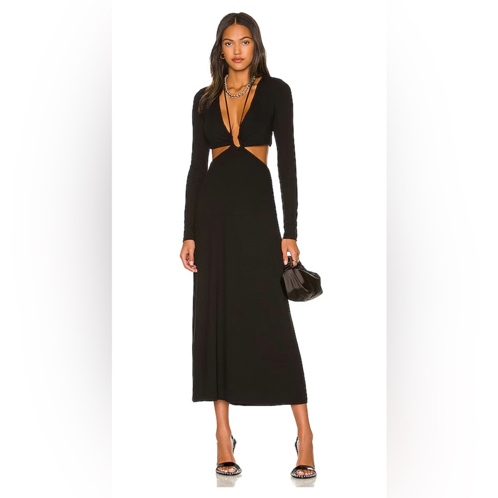 Revolve Bondi Dress in Noir